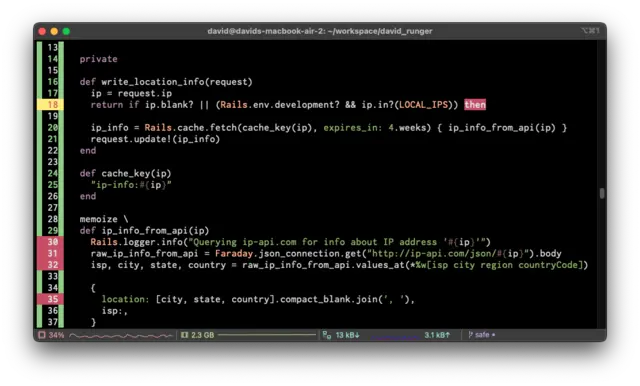 SimpleCov::Formatter::Terminal